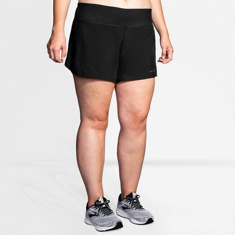 Brooks Chaser 5 Womens Running Shorts Ireland Grey (BRPG-26709)